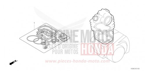 GASKET KIT A CBF125NAR de 2024